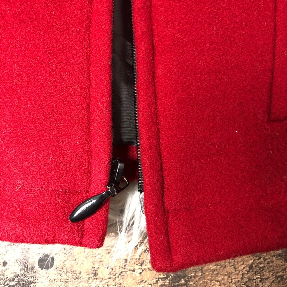 St Johns Bay red wool jacket - Picture 4 of 5